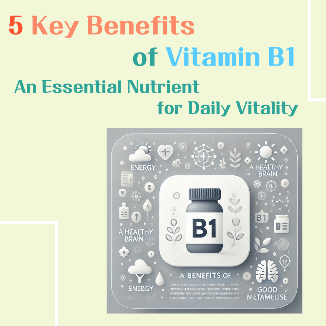 5 Key Benefits of Vitamin B1: An Essential Nutrient for Daily Vitality