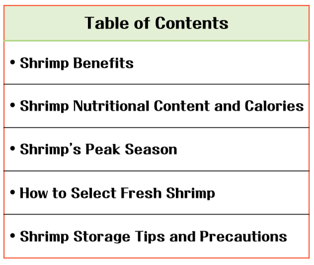 The Autumn Treasure for Health! Shrimp Benefits & Calories: Low-Calorie, High-Protein Superfood